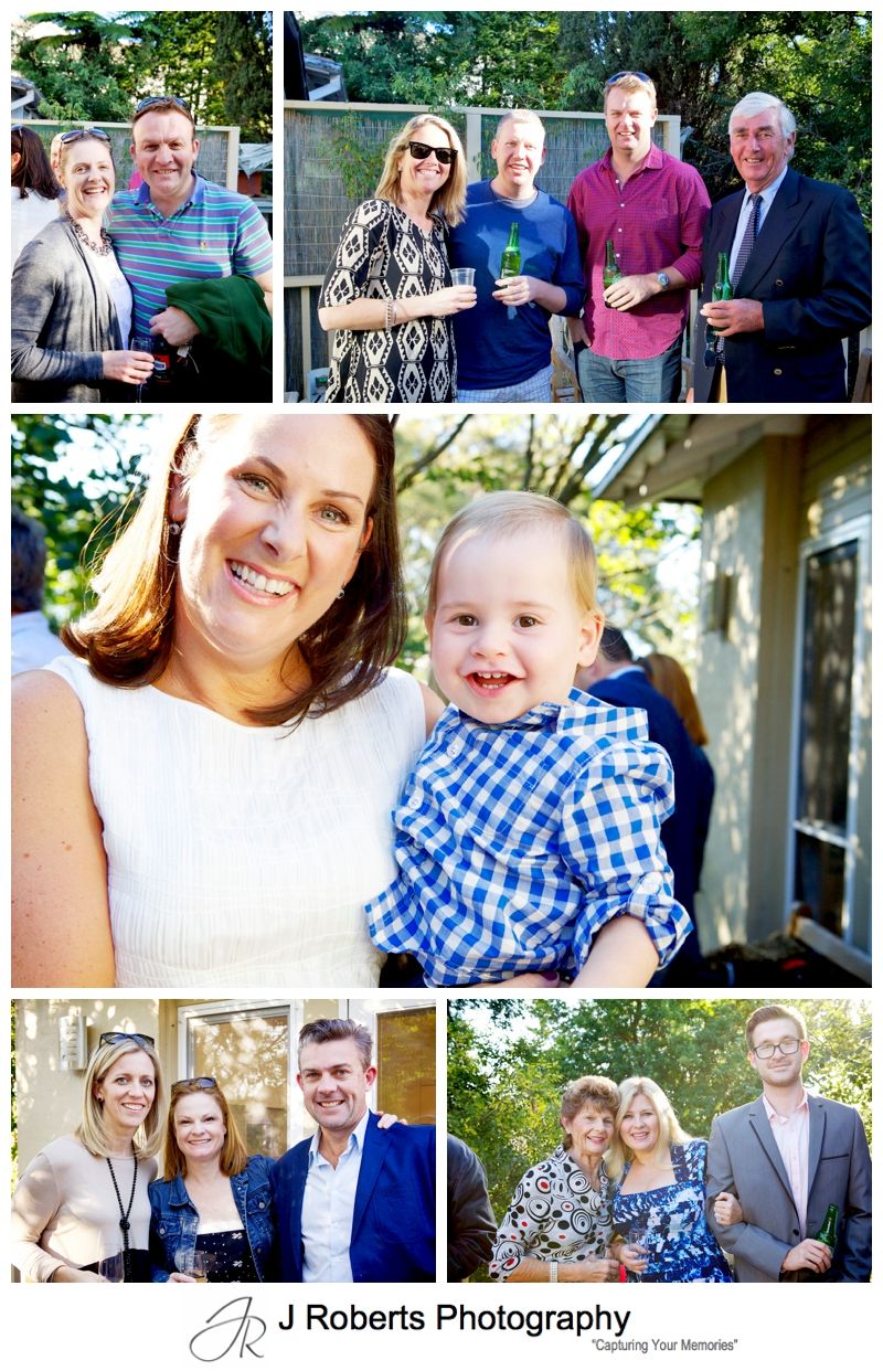 1st Birthday Party and Naming Ceremony Event Photography Sydney Family Home Mosman 
